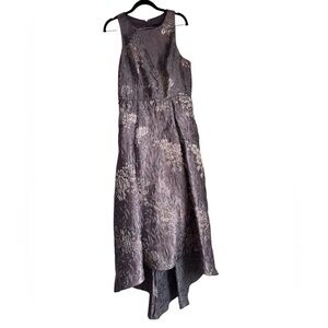 NWT AIDAN MATTOX SIZE 10 XL MAXI ASYMMETRICAL HI LOW‎ DRESS MAXI GOWN PURPLE